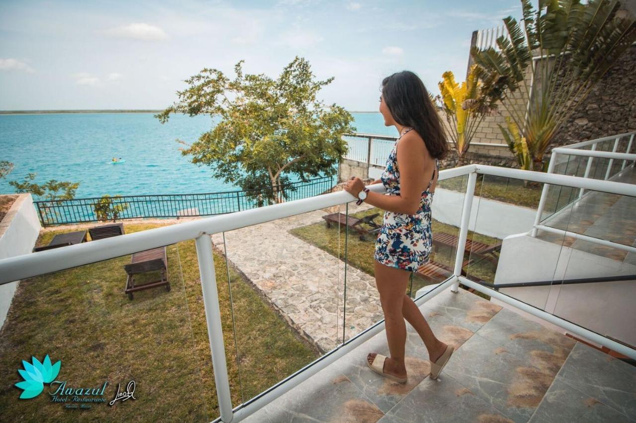 Hotel Awazul Bacalar Exteriér fotografie