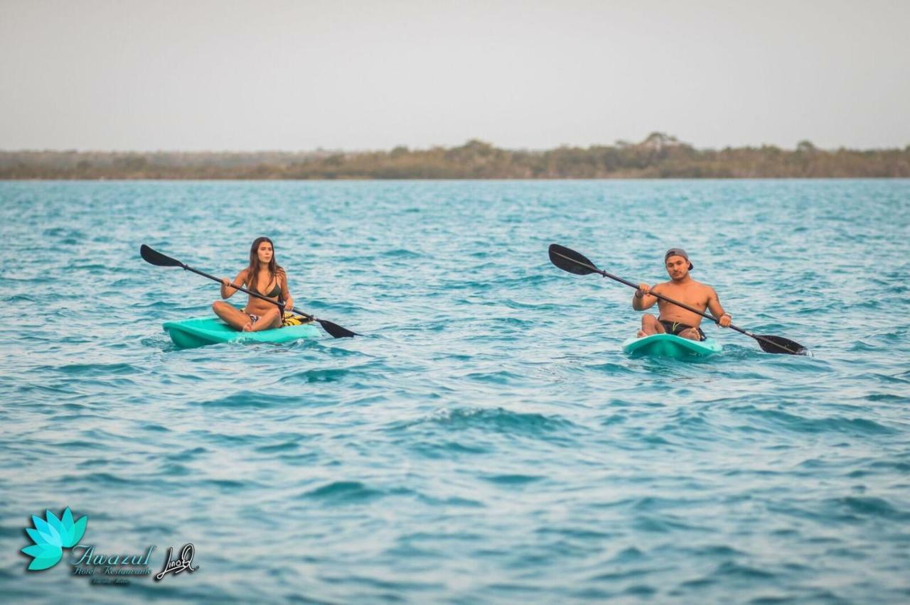 Hotel Awazul Bacalar Exteriér fotografie